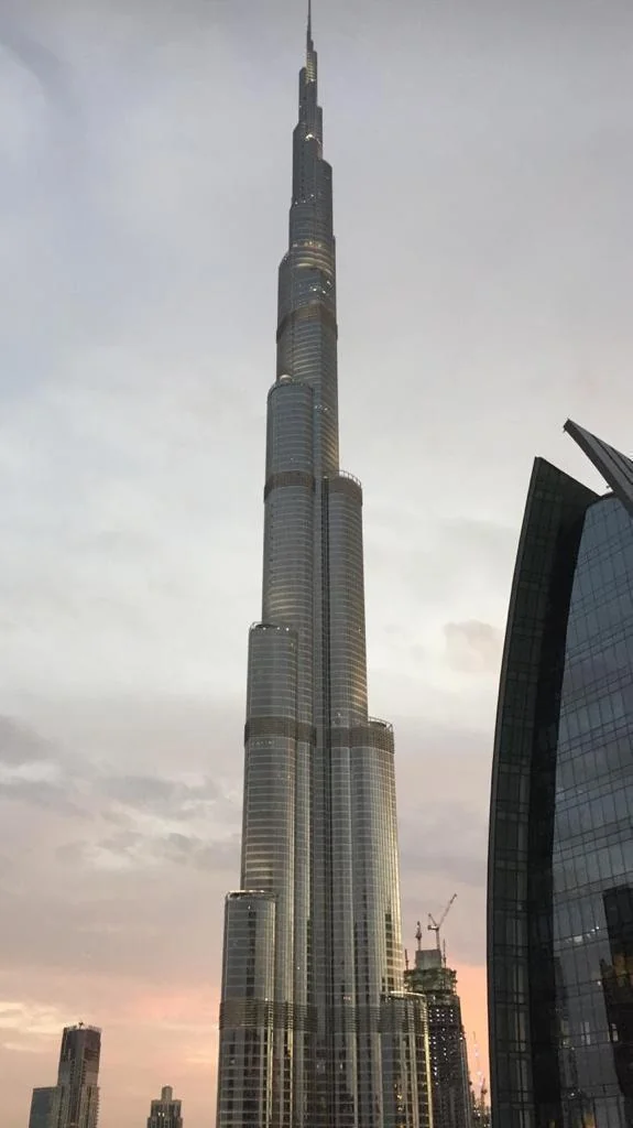 Office towers in the Dubai business district
